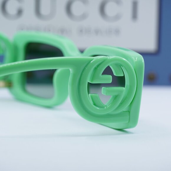 Final Price! Gucci GG1325S 004 Green Sunglasses main image 7